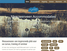 Tablet Screenshot of meeuwenveen.nl